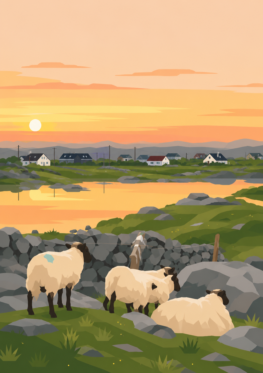 Irland Illustration